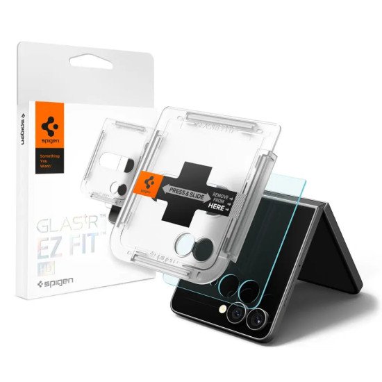 Spigen GLAS.tR EZ Fit HD Protection d'écran transparent Samsung 1 pièce(s) Spigen GLAS.tR EZ Fit HD Protection d'écran transparent Samsung 1 pièce(s)