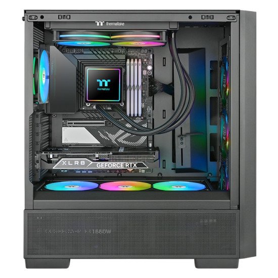 Thermaltake TH240 V3 ARGB Processeur Refroidisseur de liquide tout-en-un 12 cm Noir 1 pièce(s)