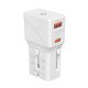 Mobile Origin TAD25-2P-WHT chargeur d'appareils mobiles Universel Blanc Secteur, USB Charge rapide Intérieure