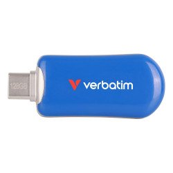Verbatim 30233 lecteur USB flash 128 Go USB Type-C 3.2 Gen 1 (3.1 Gen 1) Bleu Verbatim 30233 lecteur USB flash 128 Go USB Type-C 3.2 Gen 1 (3.1 Gen 1) Bleu