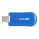 Verbatim 30233 lecteur USB flash 128 Go USB Type-C 3.2 Gen 1 (3.1 Gen 1) Bleu Verbatim 30233 lecteur USB flash 128 Go USB Type-C 3.2 Gen 1 (3.1 Gen 1) Bleu