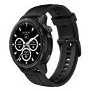 Beafon 601_EU001B smartwatche et montre de sport 3,63 cm (1.43") AMOLED Numérique 466 x 466 pixels Noir GPS (satellite)