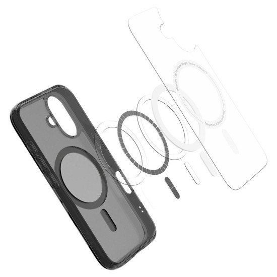 Spigen Ultra Hybrid T (MagFit) coque de protection pour téléphones portables 15,5 cm (6.1") Housse Noir Spigen Ultra Hybrid T (MagFit) coque de protection pour téléphones portables 15,5 cm (6.1") Housse Noir
