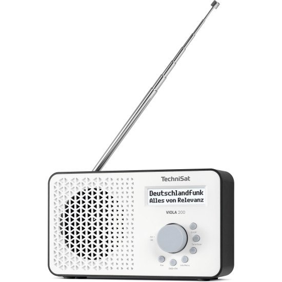 TechniSat 0000/2936 Radio portable Numérique Blanc TechniSat 0000/2936 Radio portable Numérique Blanc