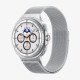 Spigen Metal Fit Bande Argent Acier