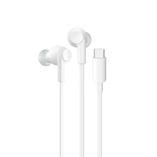 Belkin G3H0003hqWH Casque Avec fil Ecouteurs Appels/Musique USB Type-C Blanc