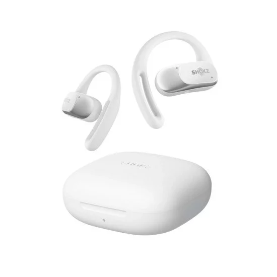 SHOKZ OpenFit Air, weiss Casque Sans fil Crochets auriculaires Appels/Musique/Sport/Au quotidien Bluetooth Blanc SHOKZ OpenFit Air, weiss Casque Sans fil Crochets auriculaires Appels/Musique/Sport/Au quotidien Bluetooth Blanc