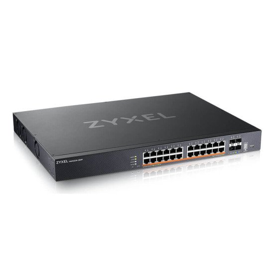 Zyxel XMG2230-28HP Géré L2/L3 2.5G Ethernet (100/1000/2500) Connexion Ethernet POE 1U Noir