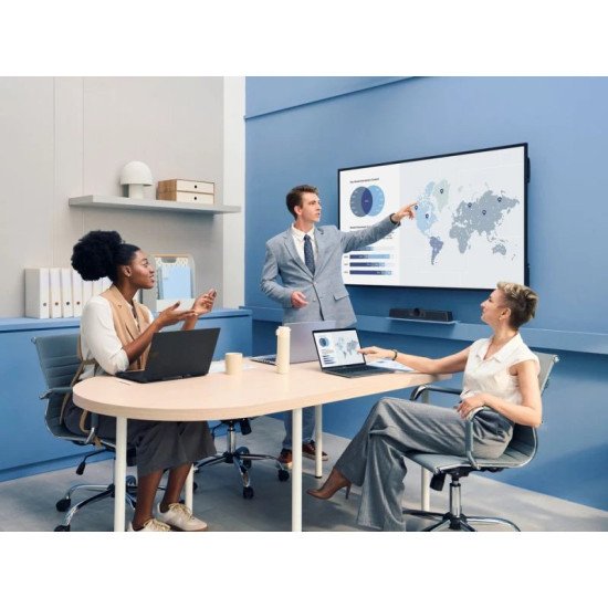 Viewsonic CDE8631-1C Écran d'affichage dynamique Écran plat de signalisation numérique 2,18 m (86") LCD Wifi 500 cd/m² 4K Ultra HD Noir Intégré dans le processeur Android 14 24/7