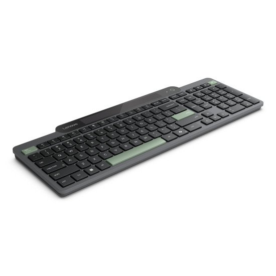 Lenovo 4Y41R69515 clavier maison/bureau Bluetooth Belge, Français Noir, Vert