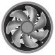 Thermaltake UX150-L ARGB Sync Processeur Refroidisseur d'air 13 cm Noir 1 pièce(s)