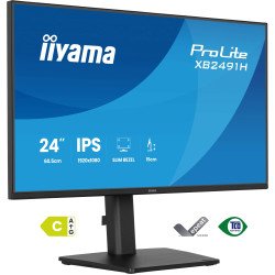 iiyama ProLite XB2491H-B1 écran PC 60,5 cm (23.8") 1920 x 1080 pixels Full HD LCD Noir