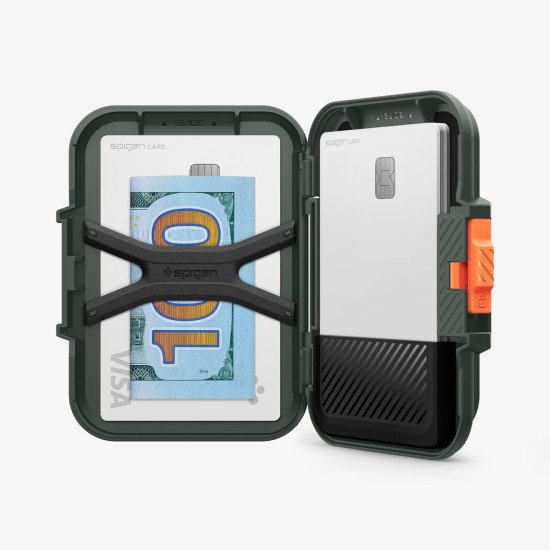 Spigen MagSafe Card Holder Lock Fit (MagFit) Vert Spigen MagSafe Card Holder Lock Fit (MagFit) Vert