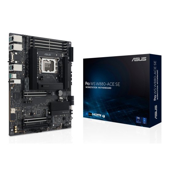 ASUS PRO WS W880-ACE SE Intel W880 LGA 1851 (Socket V1) ATX ASUS PRO WS W880-ACE SE Intel W880 LGA 1851 (Socket V1) ATX