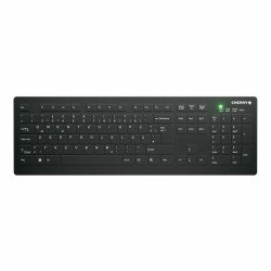 CHERRY AK-C8112 clavier RF sans fil QWERTZ Allemand Noir