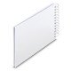 Hama 00009842 album photo et protège-page Blanc 50 feuilles 10 x 15 Reliure spiralée