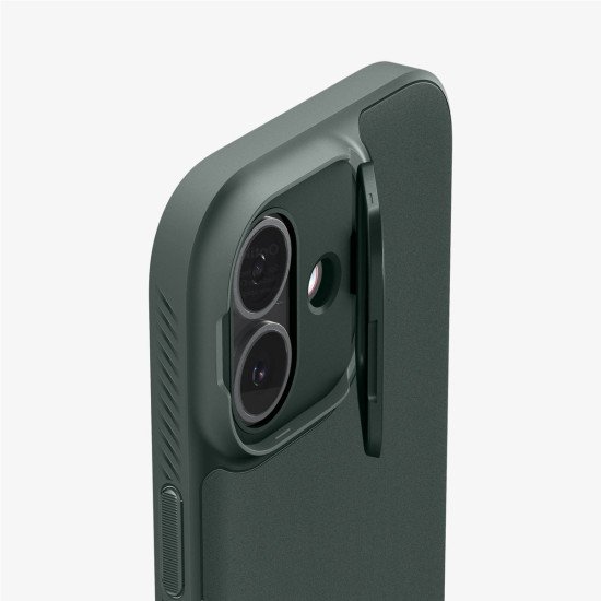 Spigen Optik Armor (Mag Fit) coque de protection pour téléphones portables 16 cm (6.3") Housse Vert foncé