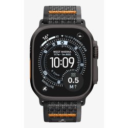 Spigen Athlex Air 2 Bande Noir, Orange Tissu