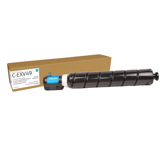 Toner remanufacturé Cyan Everyday™ de Xerox compatible avec Canon C-EXV49 (8525B002), Capacité standard