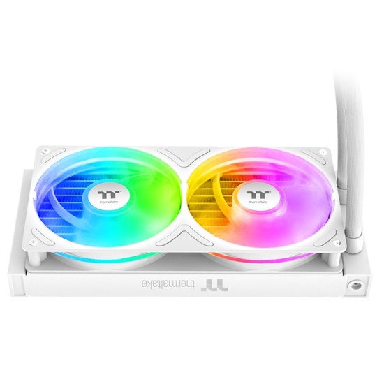 Thermaltake TH240-S V3 ARGB Processeur Refroidisseur de liquide tout-en-un 12 cm Blanc 1 pièce(s)