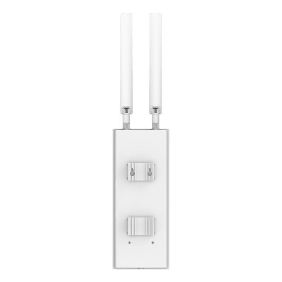 Cudy Indoor/Outdoor 4G Cat 6 AC1200 Wi-Fi Router, LT700 Outdoor 1.0 routeur sans fil Gigabit Ethernet Bi-bande (2,4 GHz / 5 GHz) Blanc