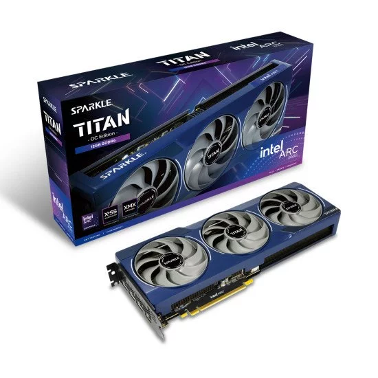 Sparkle Technology Intel Arc B580 TITAN OC 12 Go GDDR6 Sparkle Technology Intel Arc B580 TITAN OC 12 Go GDDR6