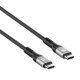 Manhattan Câble USB-C vers USB-C haute vitesse (240 W), 1 m, charge ordinateur portable + données et vidéo rapides, compatible tous PC portables (un chargeur mural USB-C de 240 W supplémentaire est nécessaire), transferts jusqu'à 40 Gbit/s, noir, garantie