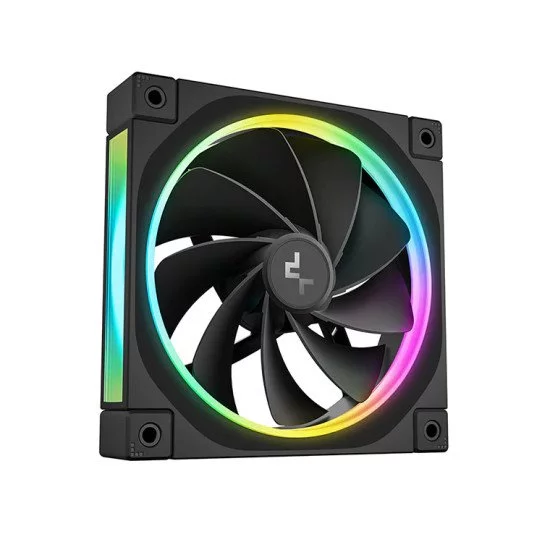 DeepCool FL12R Boitier PC Ventilateur 12 cm Noir 1 pièce(s) DeepCool FL12R Boitier PC Ventilateur 12 cm Noir 1 pièce(s)