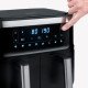 Severin FR 2463 Double 8 L Autonome 2600 W Friteuse d'air chaud Noir