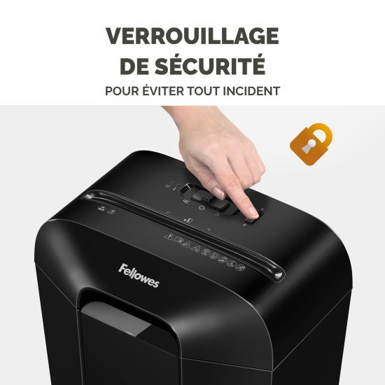Fellowes Powershred LX25 destructeur de papier Découpage en particules Noir Fellowes Powershred LX25 destructeur de papier Découpage en particules Noir