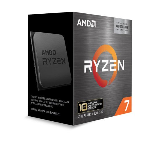 AMD Ryzen 7 5800X3D processeur 3,4 GHz 96 Mo L3 Boîte