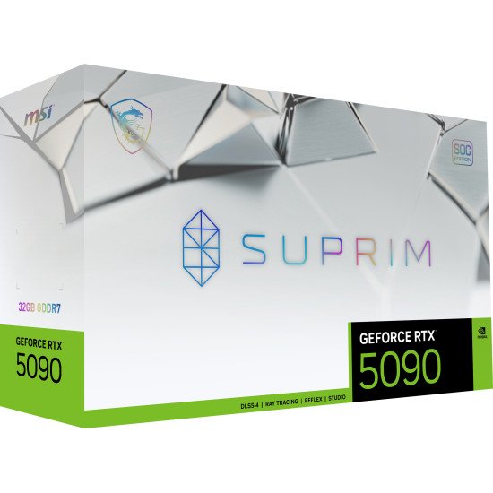 MSI SUPRIM GEFORCE RTX 5090 32G SOC carte graphique NVIDIA 32 Go GDDR7