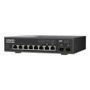 QNAP QSW-L3208-2C6T commutateur réseau Géré L2 10G Ethernet (100/1000/10000) Bureau Noir