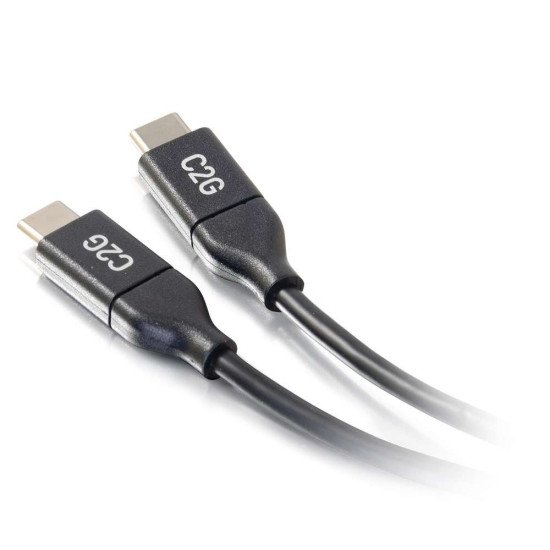 C2G 0,9 M CÂBLE USB-C VERS USB-C 2.0 MÂLE VERS MÂLE (5 A)