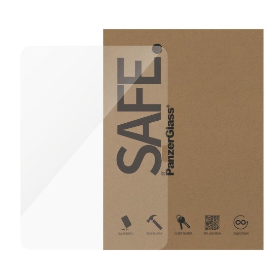 PanzerGlass SAFE. by ® Screen Protector iPad Air 11" (2024-2026) | iPad 11'' (2025) | iPad 10.9'' (2022) | Ultra-Wide Fit | Bulk Protection d'écran transparent Apple 50 pièce(s)