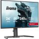 iiyama G-MASTER GB2471HS-B1 écran PC 60,5 cm (23.8") 1920 x 1080 pixels Full HD Noir