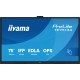 iiyama TE7513A-B2AG Écran d'affichage dynamique Écran plat interactif 190,5 cm (75") Wifi 500 cd/m² 4K Ultra HD Noir Écran tactile Intégré dans le processeur Android 24/7