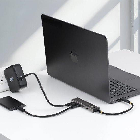 StarTech.com 309B-USBC-HUB hub & concentrateur USB 3.2 Gen 2 (3.1 Gen 2) Type-C 10000 Mbit/s Gris