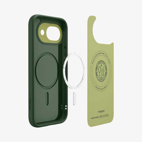 Spigen Nano Pop (Mag Fit) coque de protection pour téléphones portables 16 cm (6.3") Housse Vert