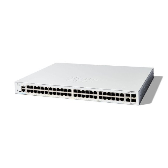 Cisco C1200-48T-4X commutateur réseau Géré L2/L3 Gigabit Ethernet (10/100/1000) Blanc