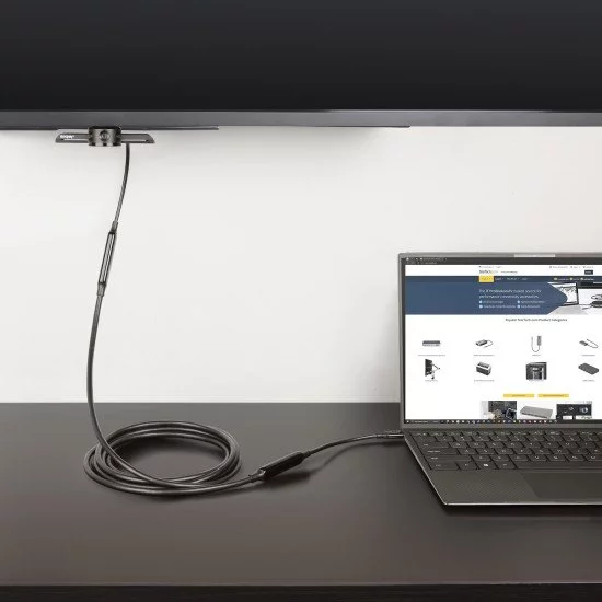 StarTech.com Câble USB-C Actif de 3m, USB 3.2 10Gbps, Câble de Transfert de Données USB Type-C, 60W Power Delivery, 8K 60Hz, DP 1.4 Alt Mode avec HBR3/HDR10/MST/DSC 1.2/HDCP 2.2 - Câble USB Type-C vers C StarTech.com Câble USB-C Actif de 3m, USB 3.2 10Gbps, Câble de Transfert de Données USB Type-C, 60W Power Delivery, 8K 60Hz, DP 1.4 Alt Mode avec HBR3/HDR10/MST/DSC 1.2/HDCP 2.2 - Câble USB Type-C vers C
