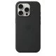 Apple Coque en silicone avec MagSafe pour iPhone 16 Pro - Noir Apple Coque en silicone avec MagSafe pour iPhone 16 Pro - Noir