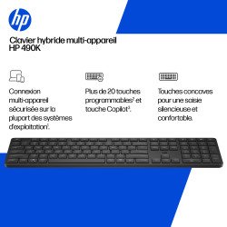 HP Clavier hybride multi-appareil 490K