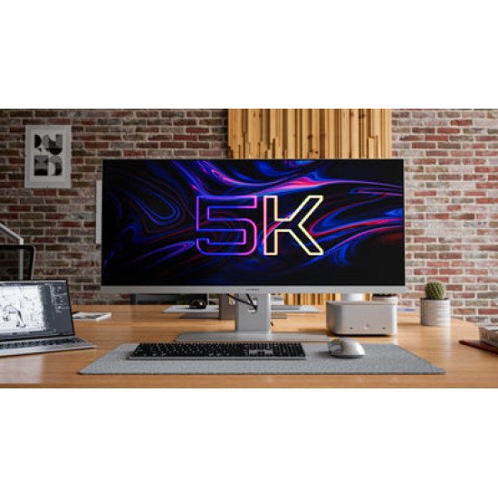 ALOGIC 40C5KPDSGR écran PC 101,6 cm (40") 5120 x 2160 pixels 5K Ultra HD LED Gris