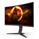 AOC CQ27G2S/BK écran PC 68,6 cm (27") 2560 x 1440 pixels Quad HD Noir, Rouge