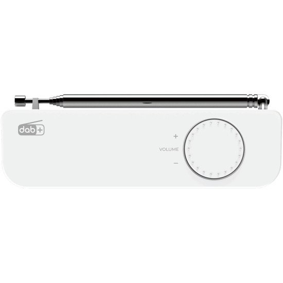 Kenwood CR-M33DAB Radio portable Numérique Blanc