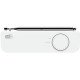 Kenwood CR-M33DAB Radio portable Numérique Blanc