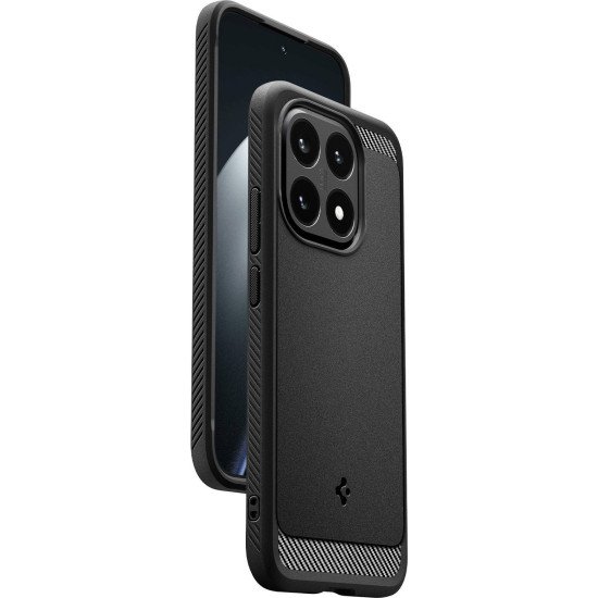 Spigen Rugged Armor coque de protection pour téléphones portables 17,4 cm (6.83") Housse Noir