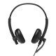 Port Designs PORT Connect 912005 casque Avec fil Arceau Appels/Musique USB Type-C / USB Type-A Noir