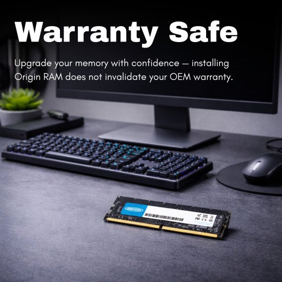 Origin Storage OM8G54800SO1RX16NE11 module de mémoire 8 Go 1 x 8 Go DDR5 262-pin SO-DIMM